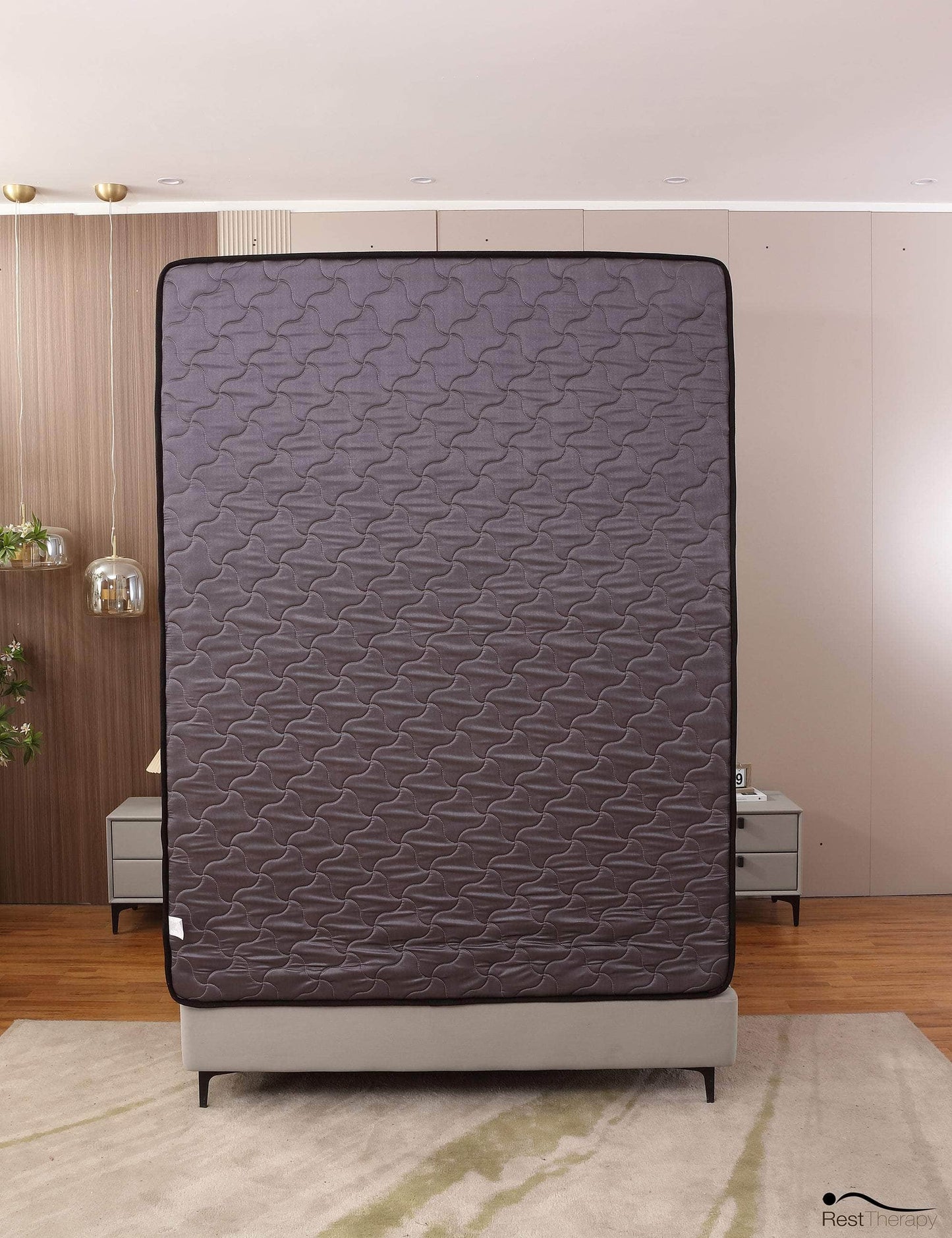 Matelas à ressorts ensachés hybrides en peluche Euphoria Cooling de 14 pouces avec mousse à mémoire de forme Cool Gel - Disponible en 2 tailles