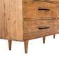 Cypress Reclaimed Wood 6 Drawer Dresser in Spice