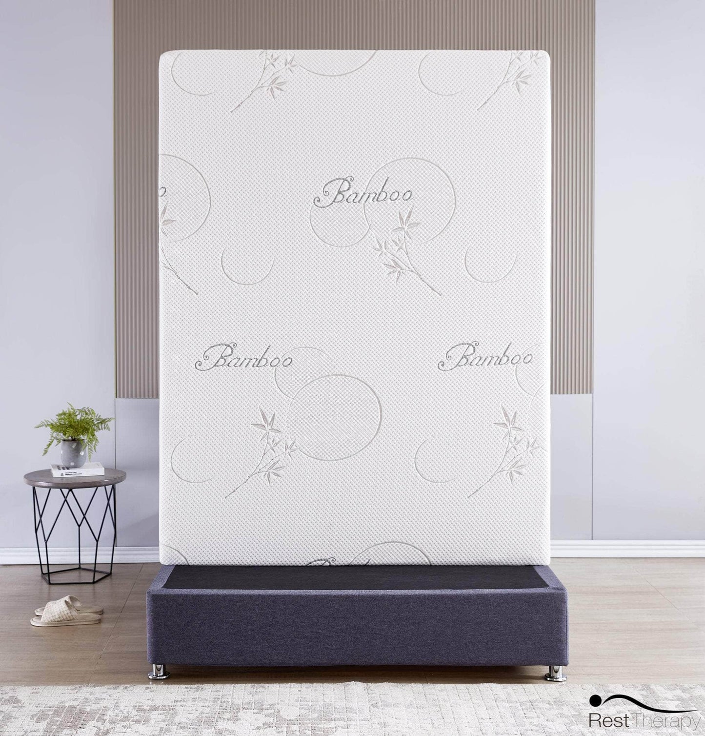 Rest Therapy Mattress 12 Inch Revive Bamboo Cool Gel Memory Foam Mattress - Available in 2 Sizes