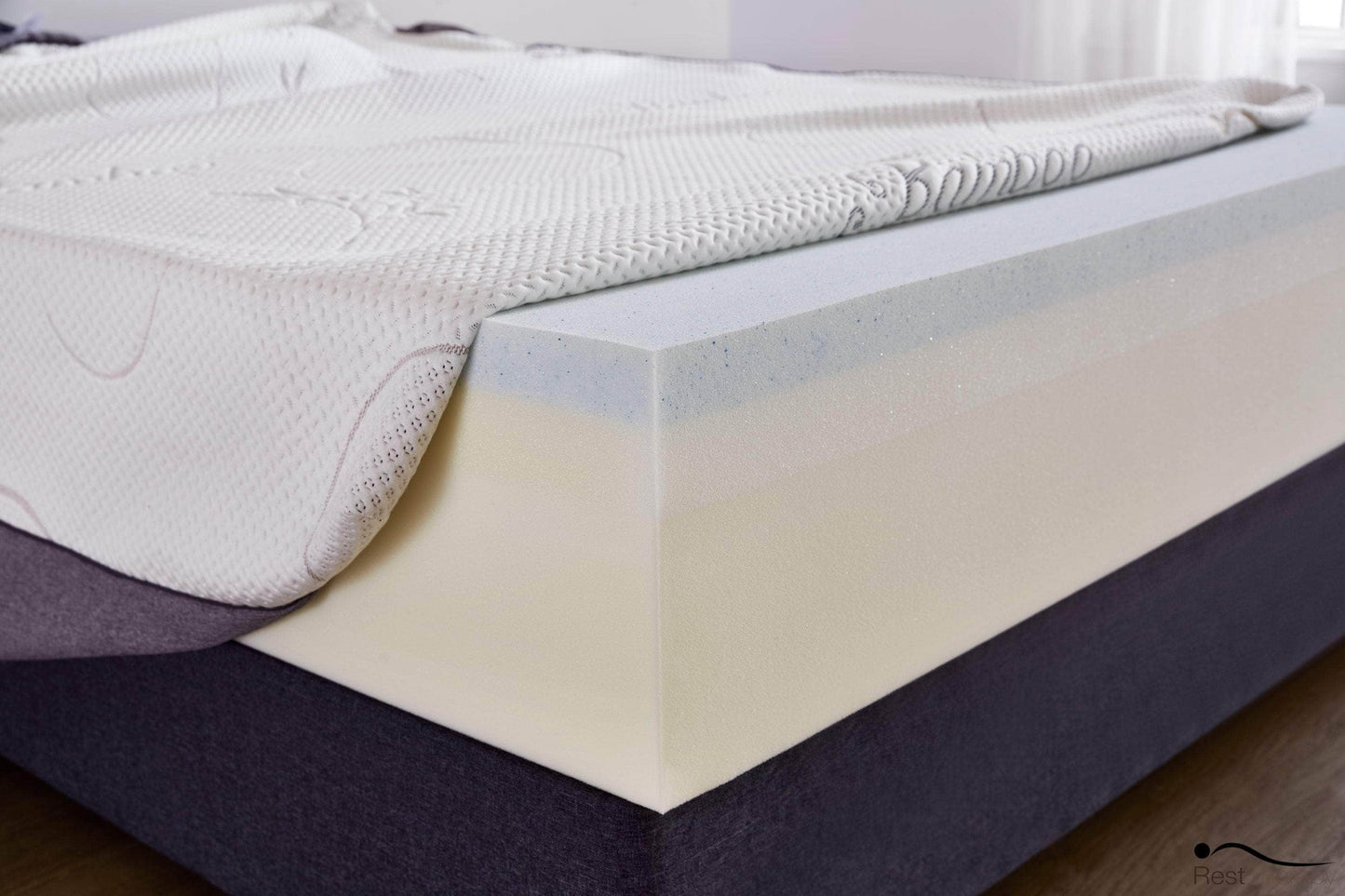 Rest Therapy Mattress 12 Inch Revive Bamboo Gel Memory Foam Mattress