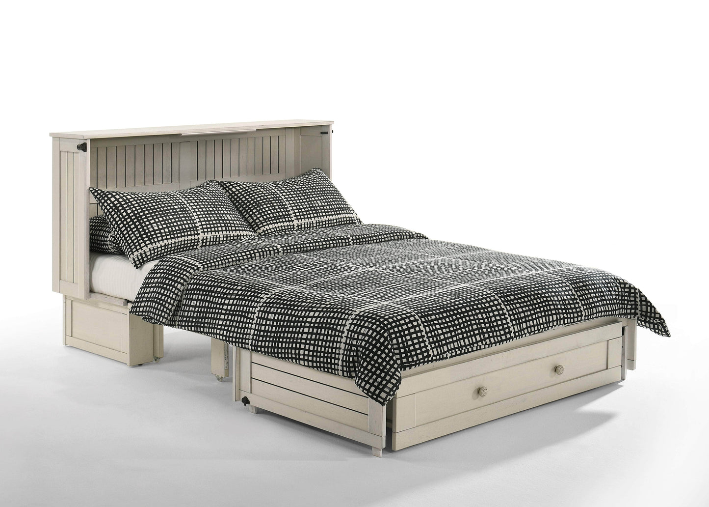 Night and Day Murphy Cabinet Bed Daisy Murphy Cabinet Bed with Queen Gel Memory Foam Mattress - Available in 4 Colours