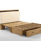 Night and Day Murphy Cabinet Bed Poppy Cabinet Murphy Bed with Queen Gel Memory Foam Mattress - Available in 7 Colours