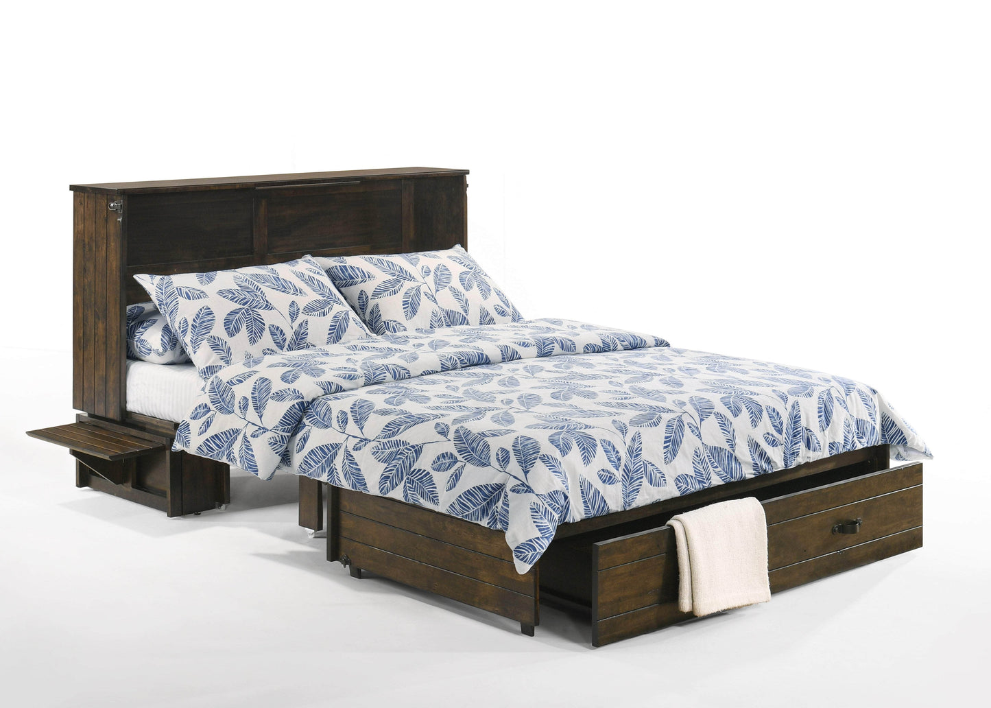 Night and Day Murphy Cabinet Bed Ranchero Murphy Cabinet Bed with Gel Memory Foam Mattress - Available in 2 Colours
