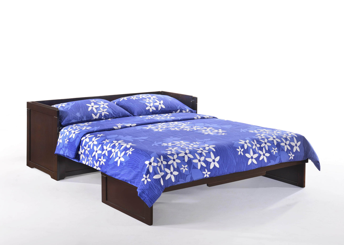 Night and Day Murphy Cube Bed Dark Chocolate Night and Day Murphy Cube Cabinet Bed with Queen Size Gel Memory Foam Mattress - Available in 6 Colours