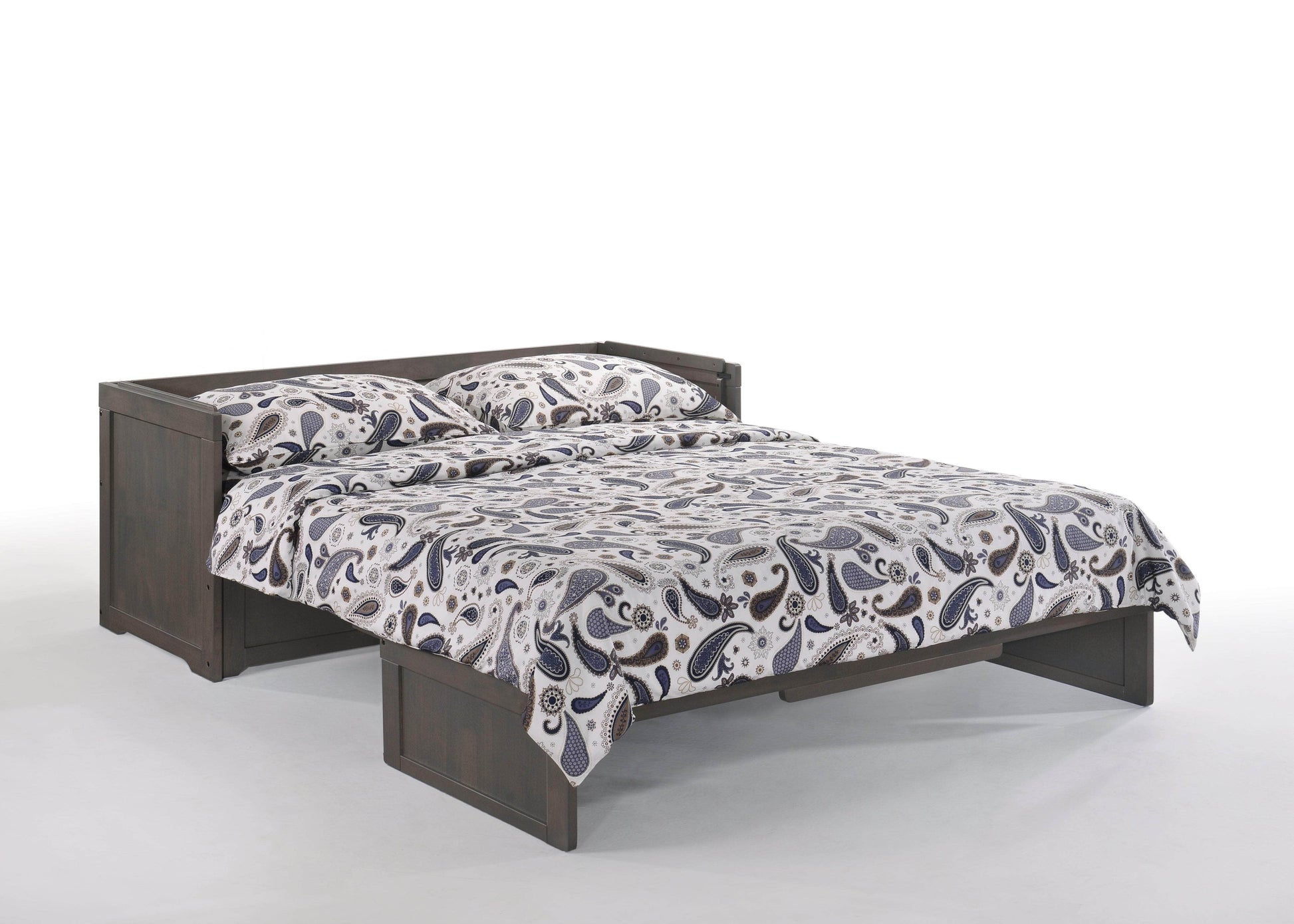 Night and Day Murphy Cube Bed Stonewash Night and Day Murphy Cube Cabinet Bed with Queen Size Gel Memory Foam Mattress - Available in 6 Colours