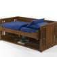 Pending - Night and Day Artisan Twin Horizontal Murphy Folding Desk Bed in Black Walnut