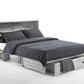 Pending - Night and Day Murphy Cabinet Bed Ranchero Murphy Cabinet Bed with Gel Memory Foam Mattress - Available in 2 Colours
