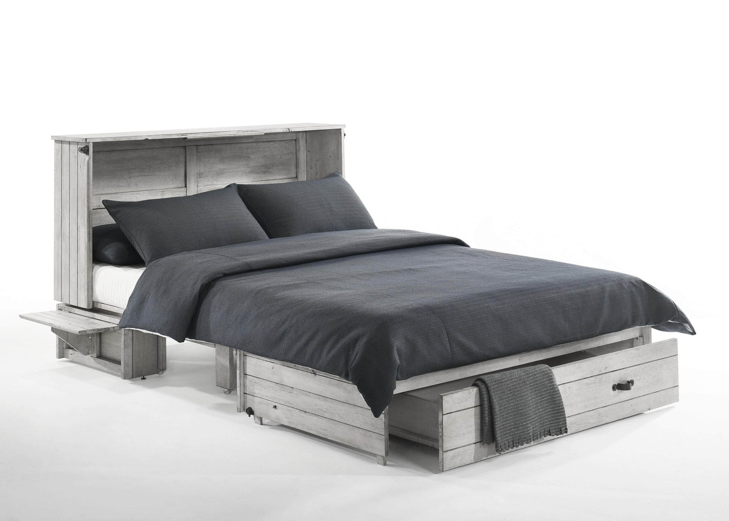Pending - Night and Day Murphy Cabinet Bed Ranchero Murphy Cabinet Bed with Gel Memory Foam Mattress - Available in 2 Colours