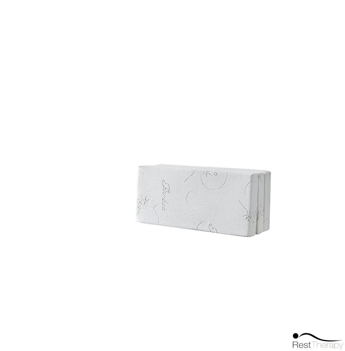 Rest Therapy 6 Inch Exhilarate Tri Fold Bamboo Cool Gel Memory Foam Mattress, image 18