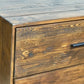 Blackcomb 5 Piece Reclaimed Wood and Metal Platform Bedroom Furniture Set in Coffee Bean – Available in 2 Sizes