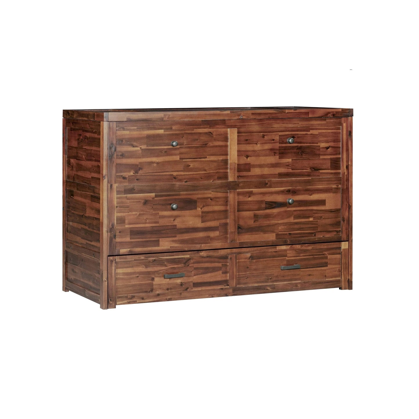 Stow Queen Size Murphy Bed Cabinet with Gel Memory Foam Mattress - Available in 4 Colours