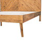 Cypress Reclaimed Wood Platform Bed in Spice - Available in 2 Sizes