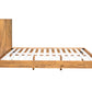 Cypress Reclaimed Wood Platform Bed in Spice - Available in 2 Sizes