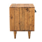 Cypress Reclaimed Wood 1 Drawer Nightstand in Spice