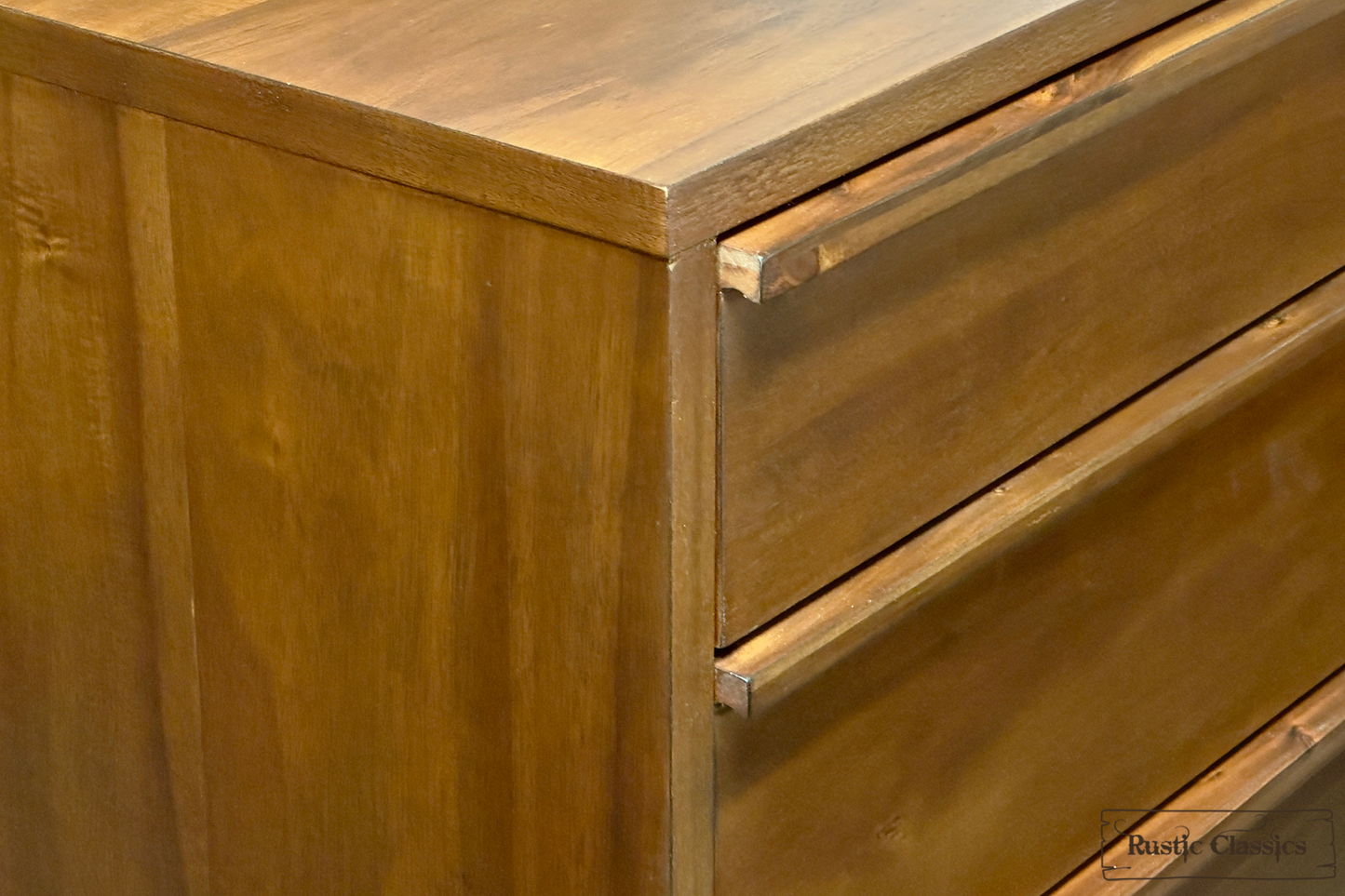 Jasper 4 Piece Reclaimed Wood Platform Bedroom Furniture Set in Brown - Available in 2 Sizes