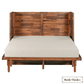 Rustic Classics Murphy Bed Stow Full Size Murphy Bed Cabinet with Gel Memory Foam Mattress - Available in 4 Colours