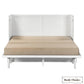 Stow Queen Size Murphy Bed Cabinet with Gel Memory Foam Mattress - Available in 4 Colours