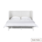 Rustic Classics Murphy Bed Stow Queen Size Murphy Bed Cabinet with Gel Memory Foam Mattress - Available in 4 Colours