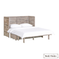 Rustic Classics Murphy Bed Stow Queen Size Murphy Bed Cabinet with Gel Memory Foam Mattress - Available in 4 Colours
