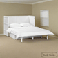 Rustic Classics Murphy Bed Stow Queen Size Murphy Bed Cabinet with Gel Memory Foam Mattress - Available in 4 Colours