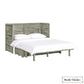 Stow Queen Size Murphy Bed Cabinet with Gel Memory Foam Mattress - Available in 4 Colours