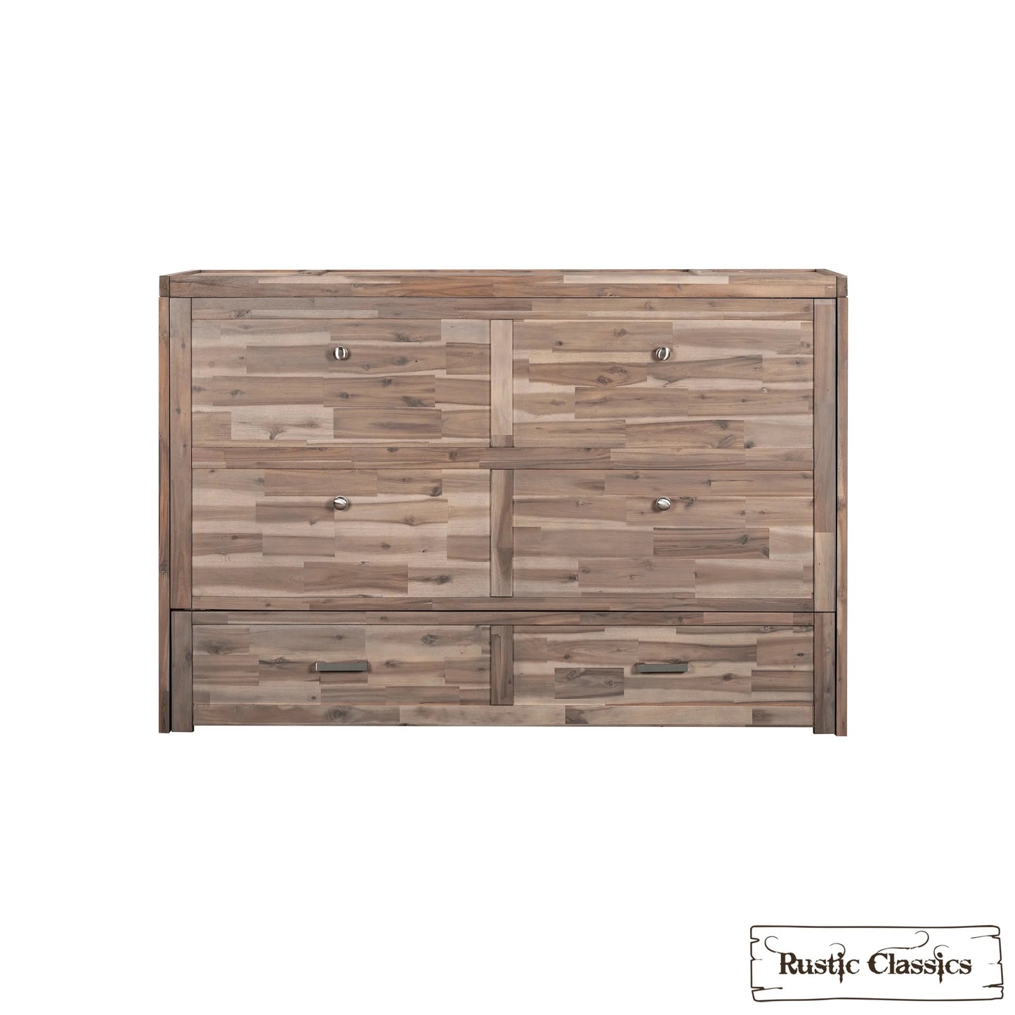 Stow Queen Size Murphy Bed Cabinet with Gel Memory Foam Mattress - Available in 4 Colours