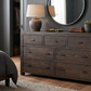 Whistler Commode à 7 tiroirs en bois récupéré en brun