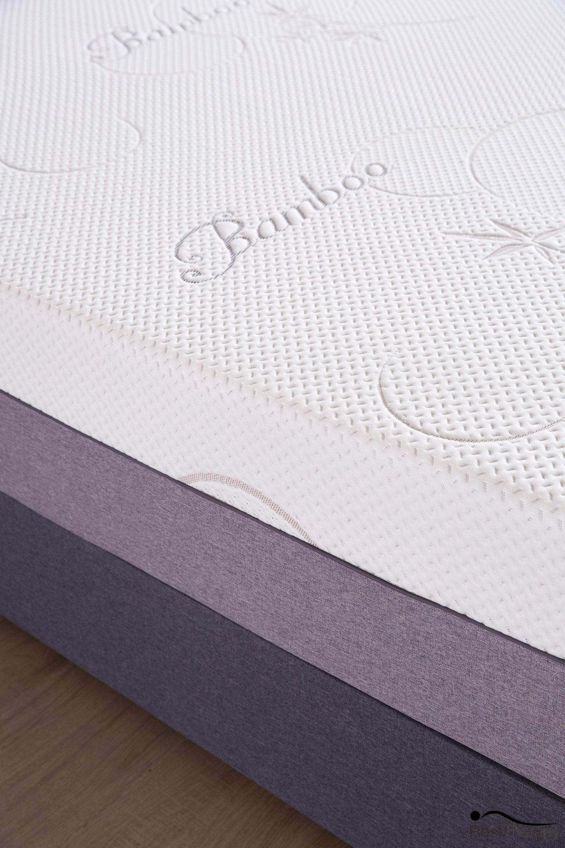 Rest Therapy Mattress 12 Inch Revive Bamboo Gel Memory Foam Mattress