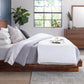 Rustic Classics Bedroom Set Jasper 4 Piece Reclaimed Wood Platform Bedroom Furniture Set in Brown - Available in 2 Sizes