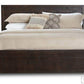 Rustic Classics Bedroom Set Whistler 4 Piece Reclaimed Wood Platform Bedroom Furniture Set in Brown – Available in 2 Sizes