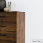 Blackcomb 5 Piece Reclaimed Wood and Metal Platform Bedroom Furniture Set in Coffee Bean – Available in 2 Sizes