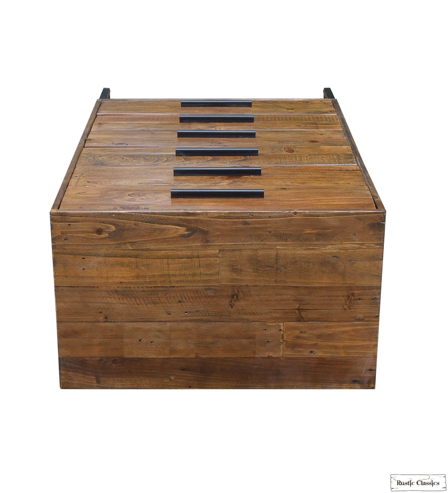 Rustic Classics Drawer Chest Blackcomb Reclaimed Wood and Metal 6 Drawer Chest in Coffee Bean