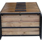 Rustic Classics Drawer Chest Blackcomb Reclaimed Wood and Metal 6 Drawer Chest in Coffee Bean