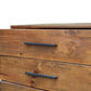 Rustic Classics Drawer Chest Blackcomb Reclaimed Wood and Metal 6 Drawer Chest in Coffee Bean