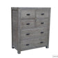 Rustic Classics Drawer Chest Whistler Reclaimed Wood 6 Drawer Chest in Grey