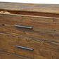 Rustic Classics Dresser Blackcomb Reclaimed Wood and Metal 6 Drawer Dresser in Coffee Bean