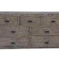 Rustic Classics Dresser Whistler Reclaimed Wood 7 Drawer Dresser in Grey